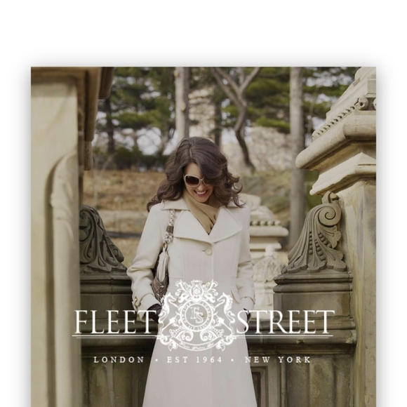 Flint Street Ltd. Fall or Winter Trench Coat - Picture 13 of 14